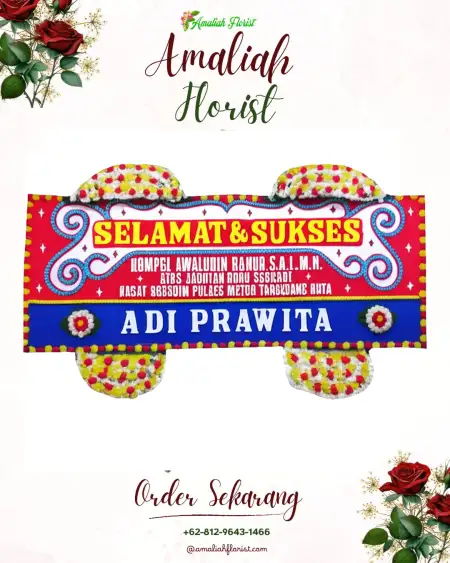 Papan Bunga Ucapan Selamat Selotambak