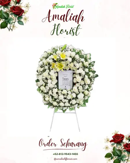 Krans Bunga Duka Selotambak